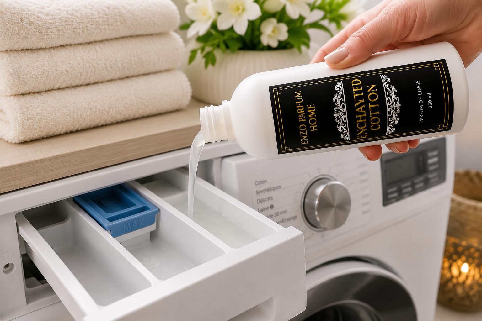 Parfum de linge Enchanted cotton