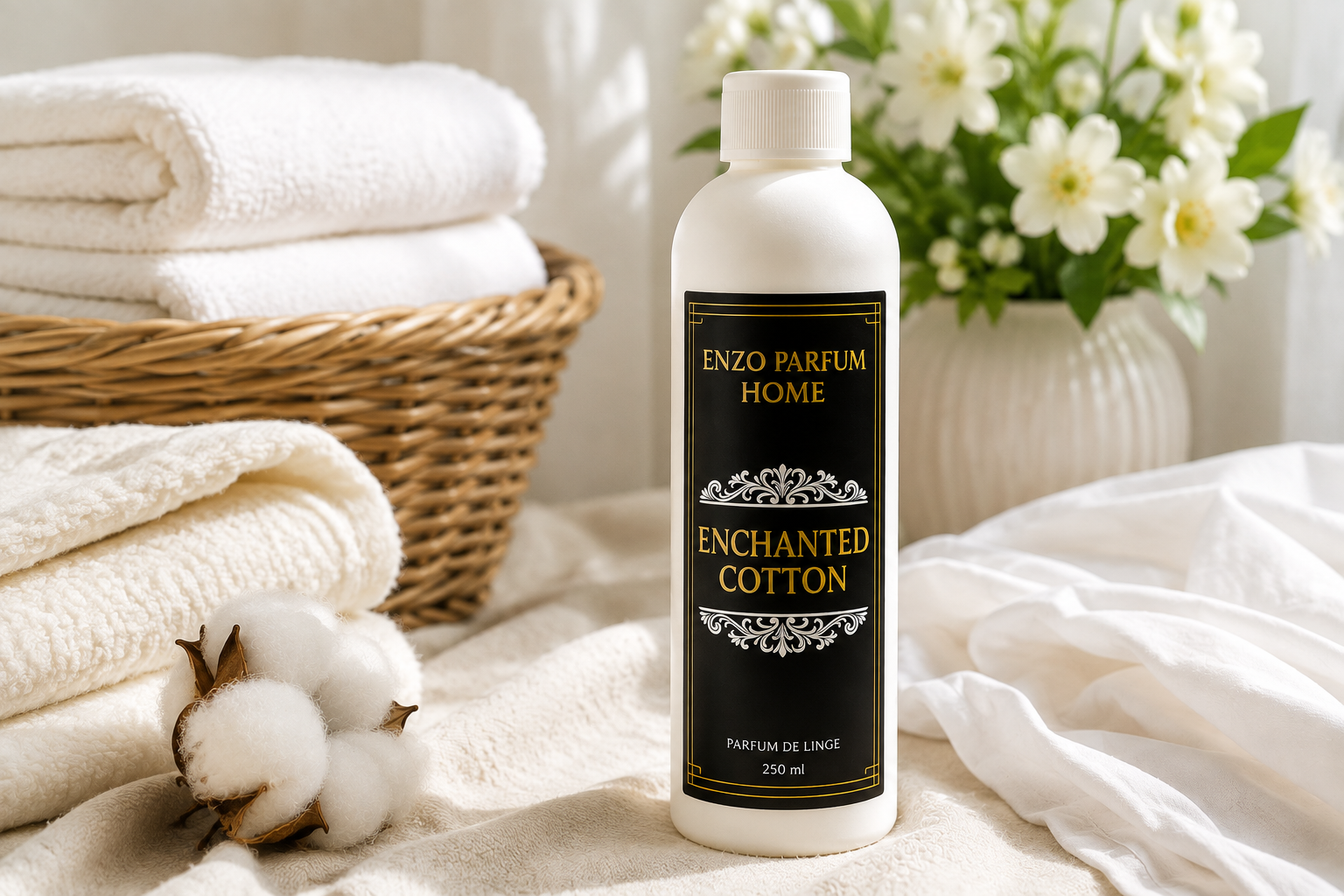 Parfum de linge Enchanted cotton