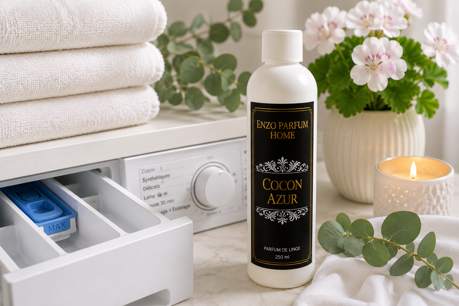 Parfum de linge Cocon Azur