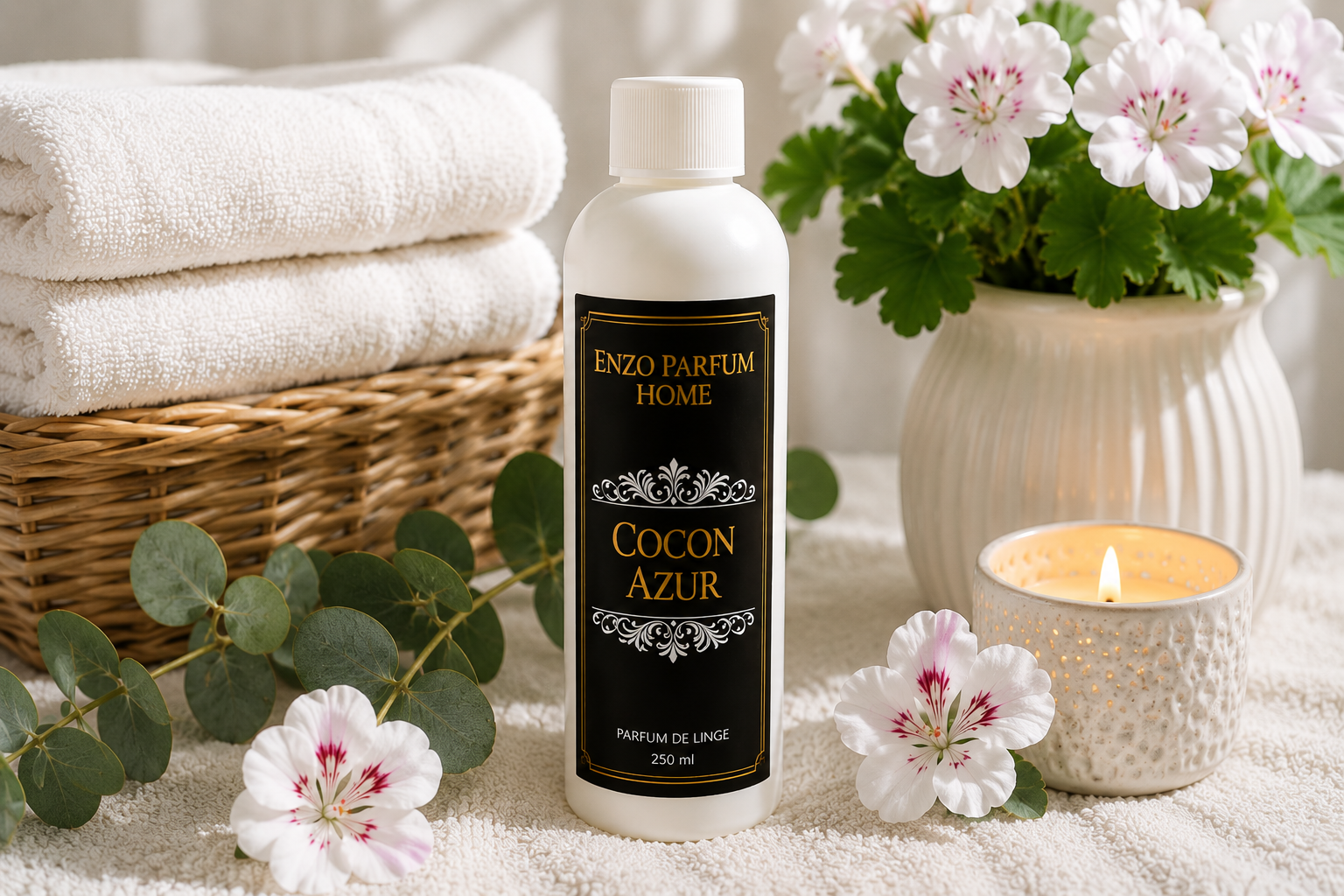 Parfum de linge Cocon Azur