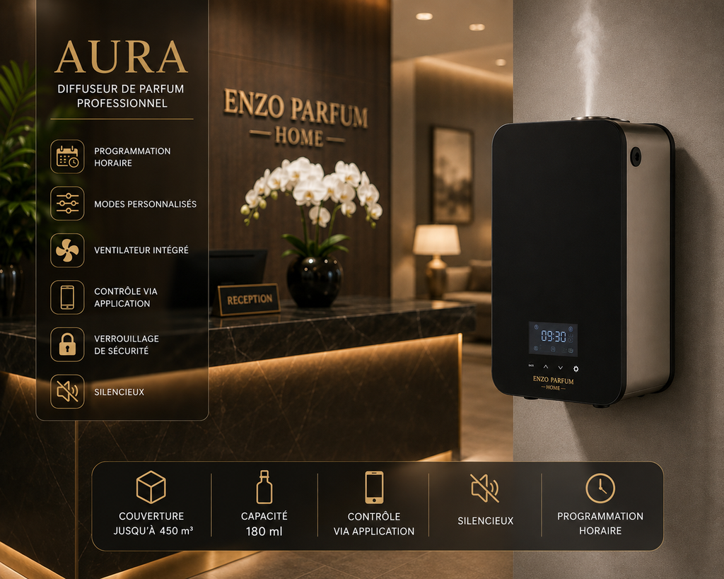 Diffuseur de parfum professionnel Aura – Enzo Parfum